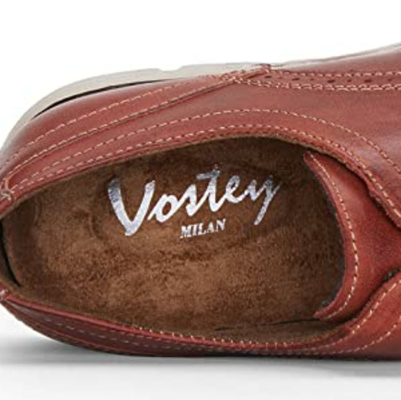 VOSTEY Men's Casual Leather Oxford - Picture 4 of 14